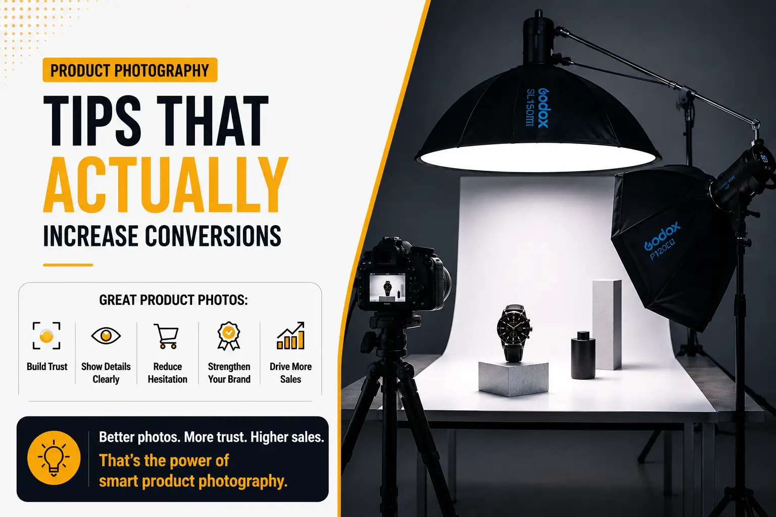 Product Photography Tips That Actually Increase Conversions